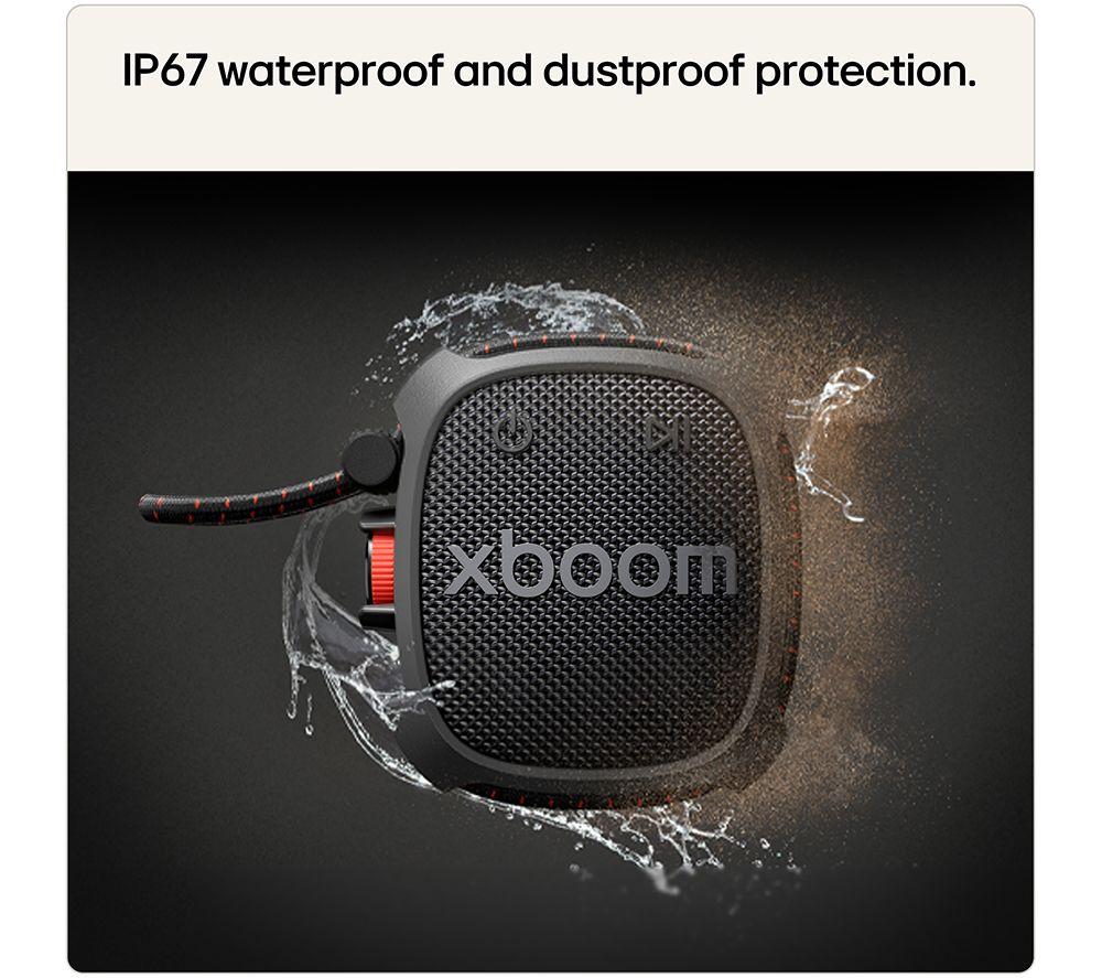Altavoz Bluetooth portátil LG XBOOM Rock - Rojo