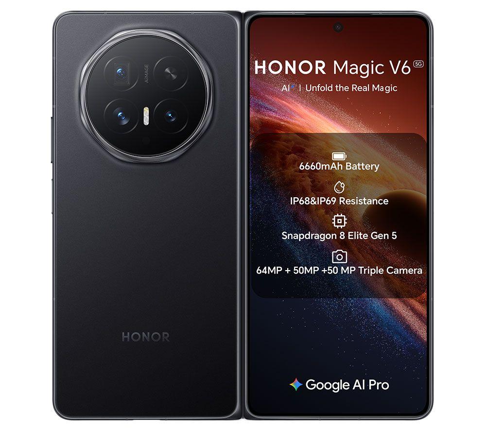 HONOR Magic V6 - 512 GB, Black