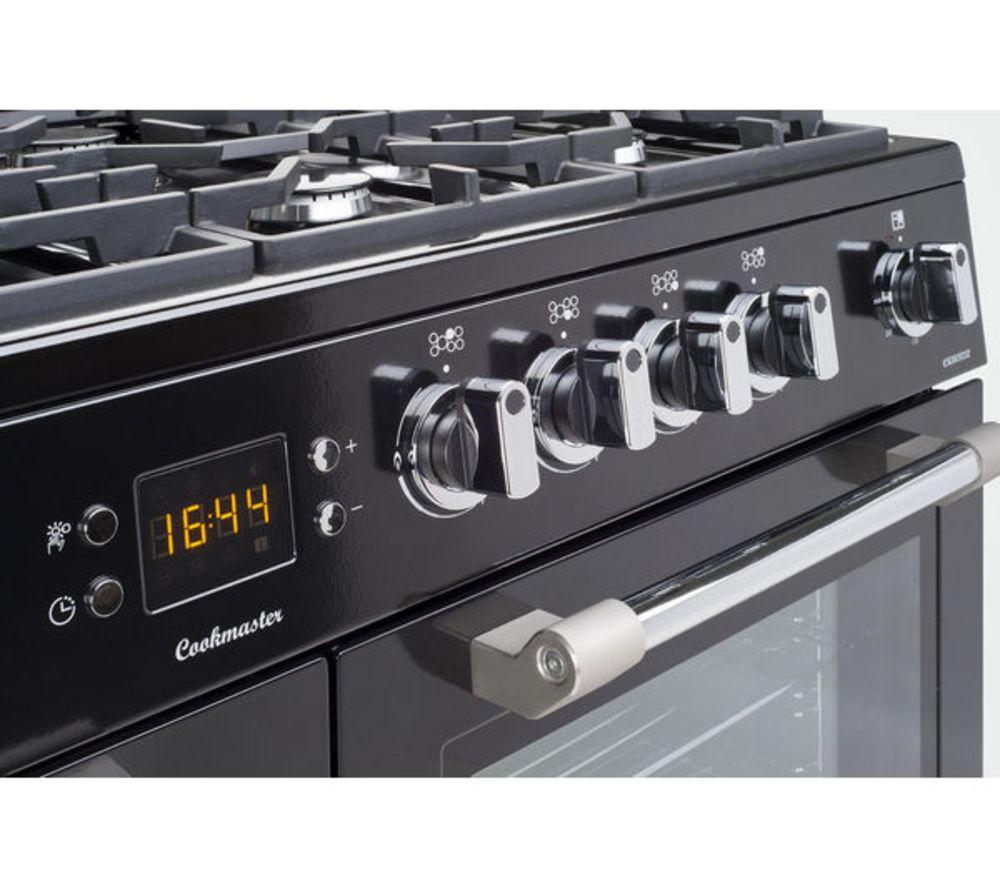 LEISURE Cookmaster CK110F232K Dual Fuel Range Cooker - Black