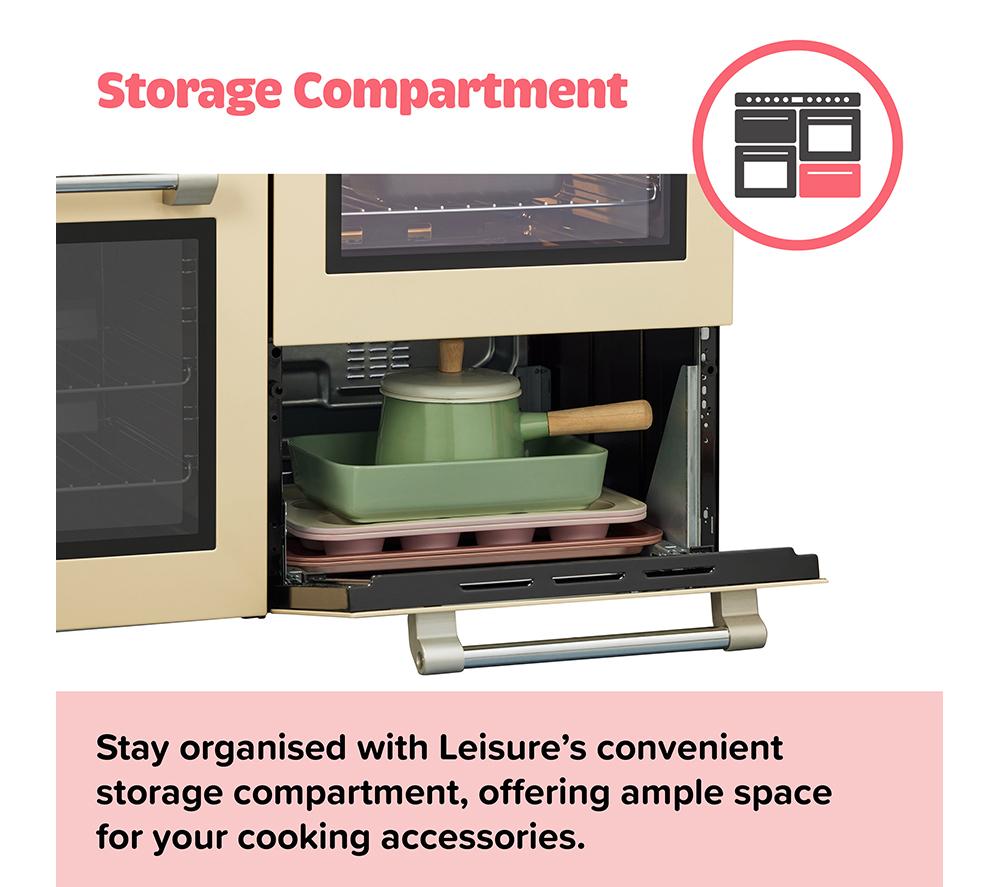 LEISURE Cookmaster CK110F232C Dual Fuel Range Cooker - Cream