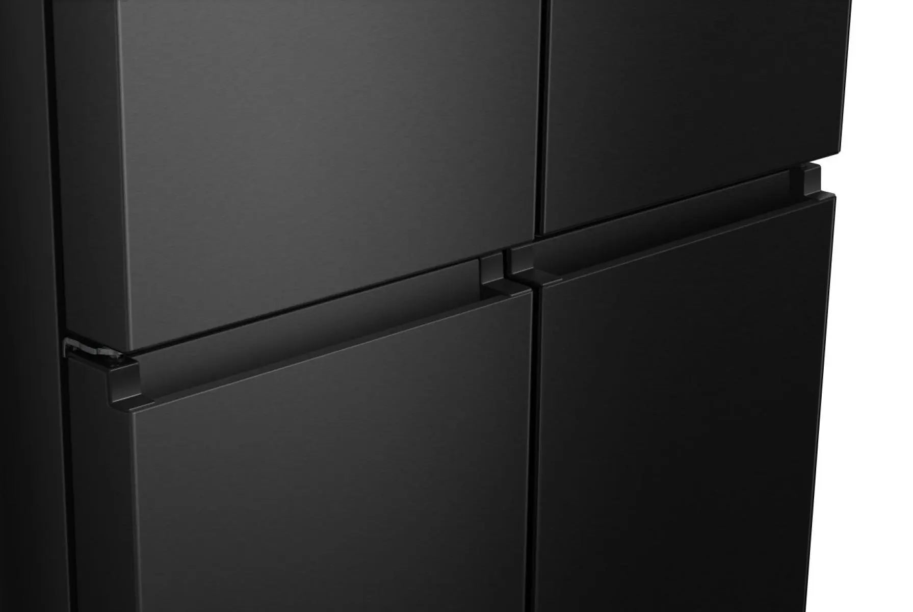 HISENSE PureFlat RQ5P470SAFD Fridge Freezer - Black Stainless Steel