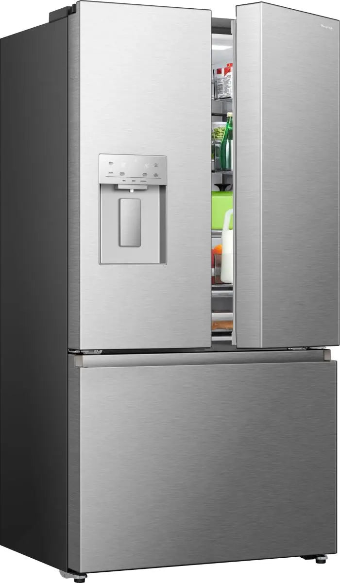 Frigorífico Hisense PureFlat RF815N4SEFE Smart - Acero inoxidable negro