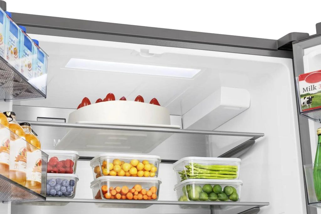 Frigorífico Hisense PureFlat RF815N4SEFE Smart - Acero inoxidable negro