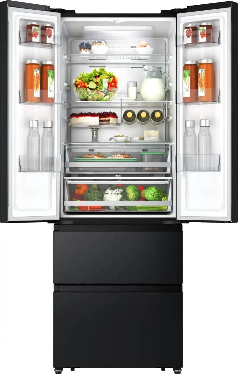 Frigorífico combi inteligente HISENSE PureFlat RF632N4AFC1 - Negro