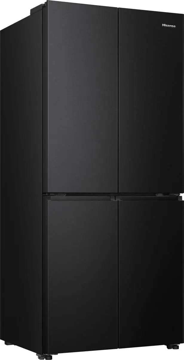 HISENSE PureFlat RQ5P470SAFD Fridge Freezer - Black Stainless Steel