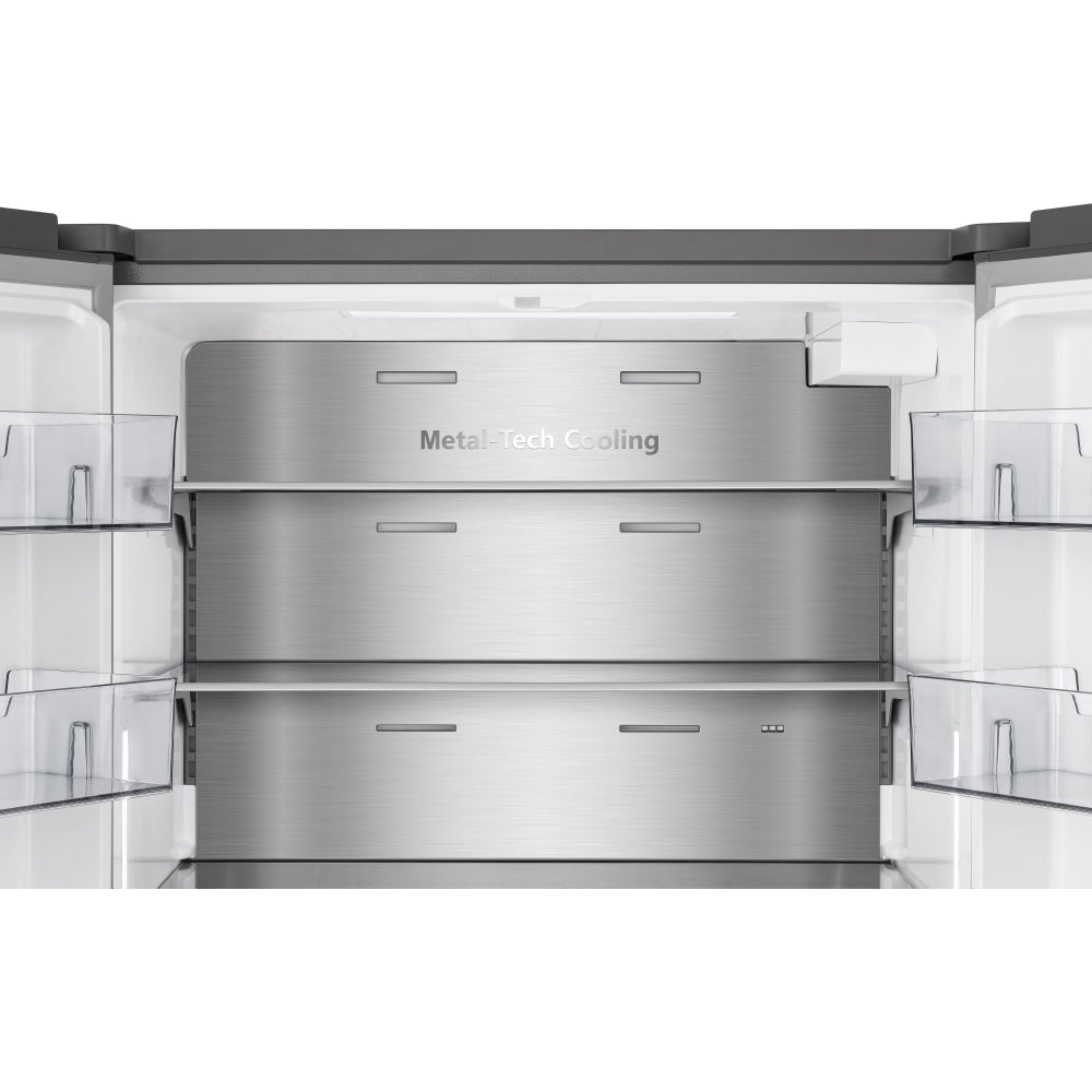 HISENSE PureFlat RF815N4SESE Smart Fridge Freezer - Stainless Steel