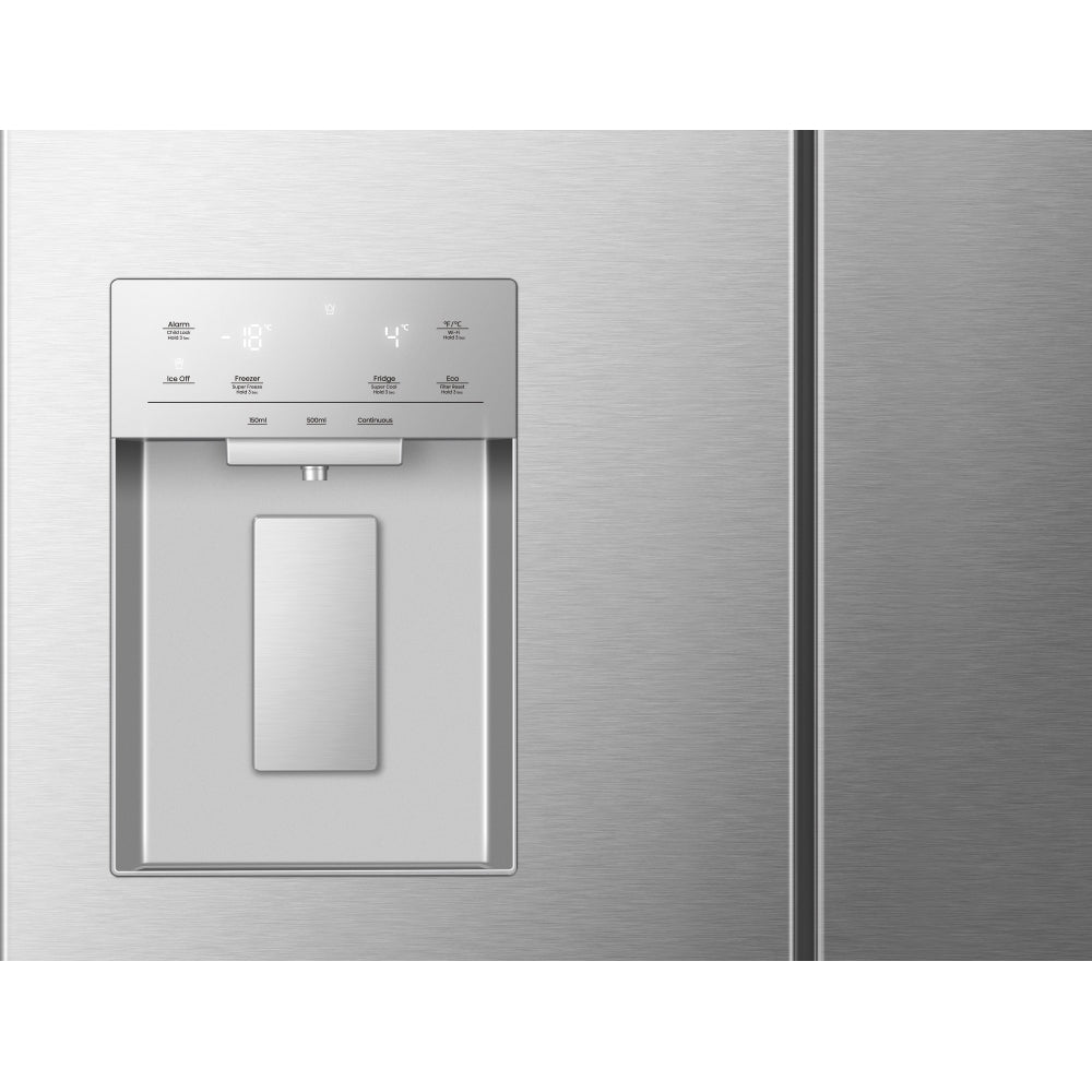 HISENSE PureFlat RF815N4SESE Smart Fridge Freezer - Stainless Steel