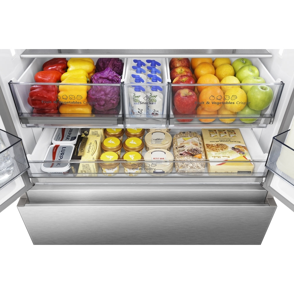 HISENSE PureFlat RF815N4SESE Smart Fridge Freezer - Stainless Steel