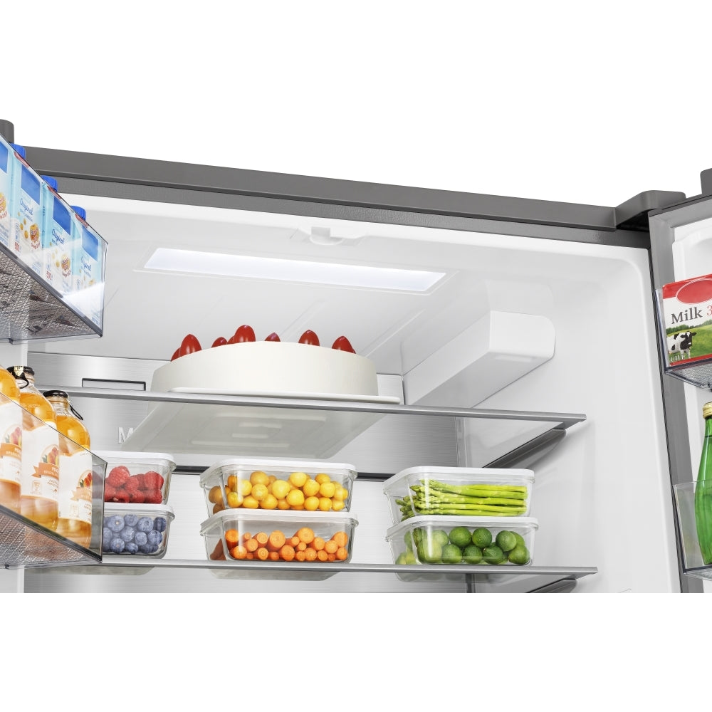 HISENSE PureFlat RF815N4SESE Smart Fridge Freezer - Stainless Steel