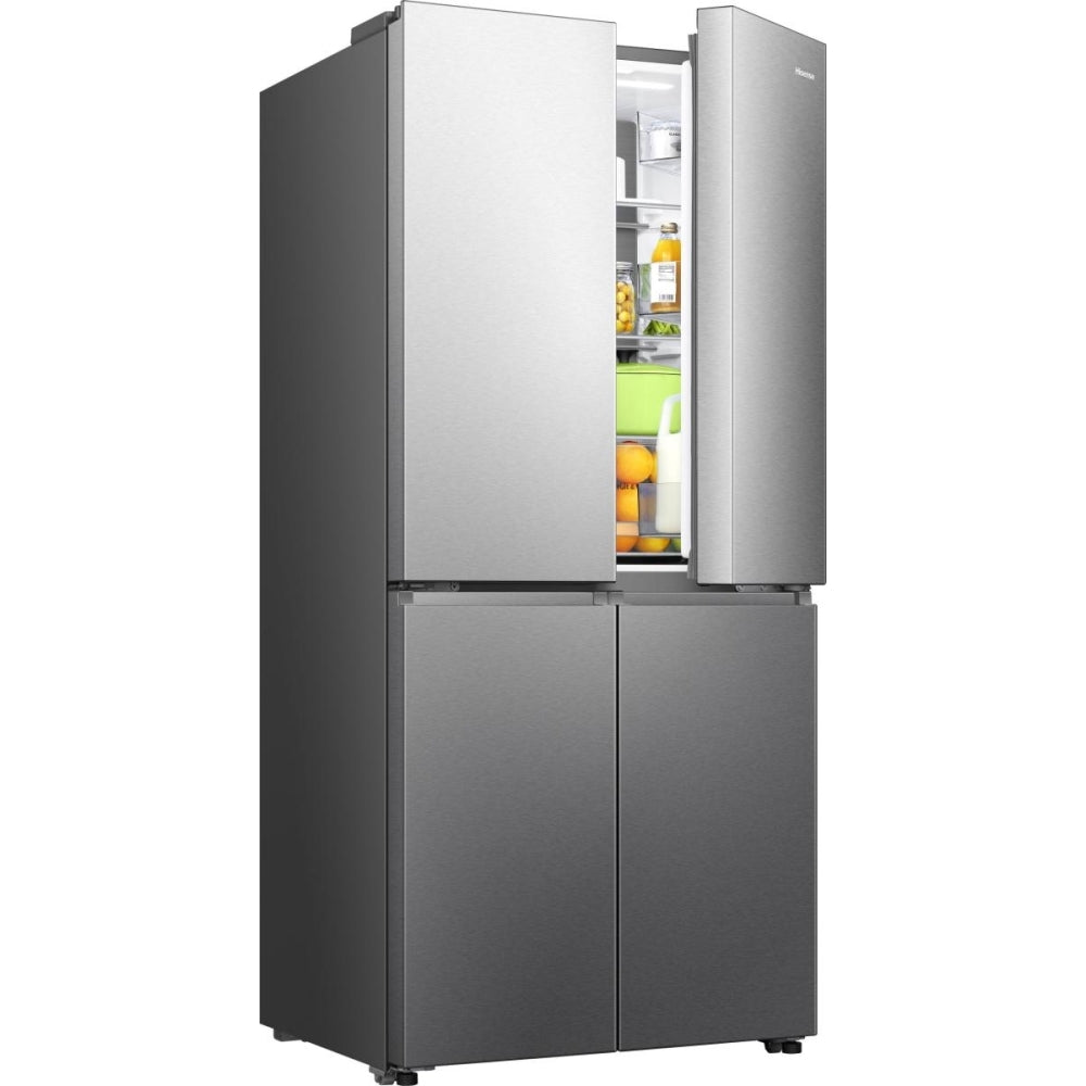 HISENSE PureFlat RQ5P470SAID Frigorífico Congelador - Acero Inoxidable Plateado
