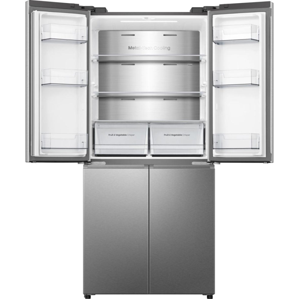 HISENSE PureFlat RQ5P470SAID Frigorífico Congelador - Acero Inoxidable Plateado