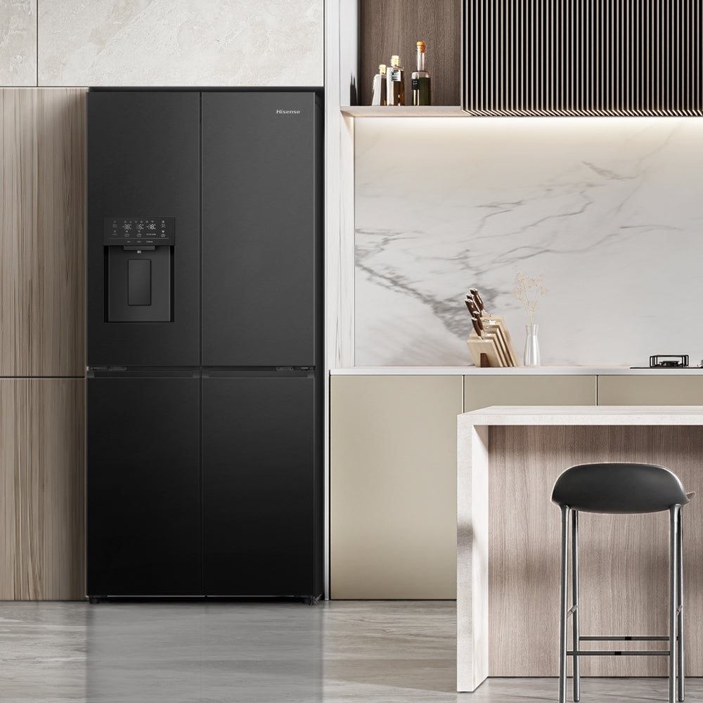 Frigorífico Congelador HISENSE PureFlat Slim RQ5P470SYFD - Negro