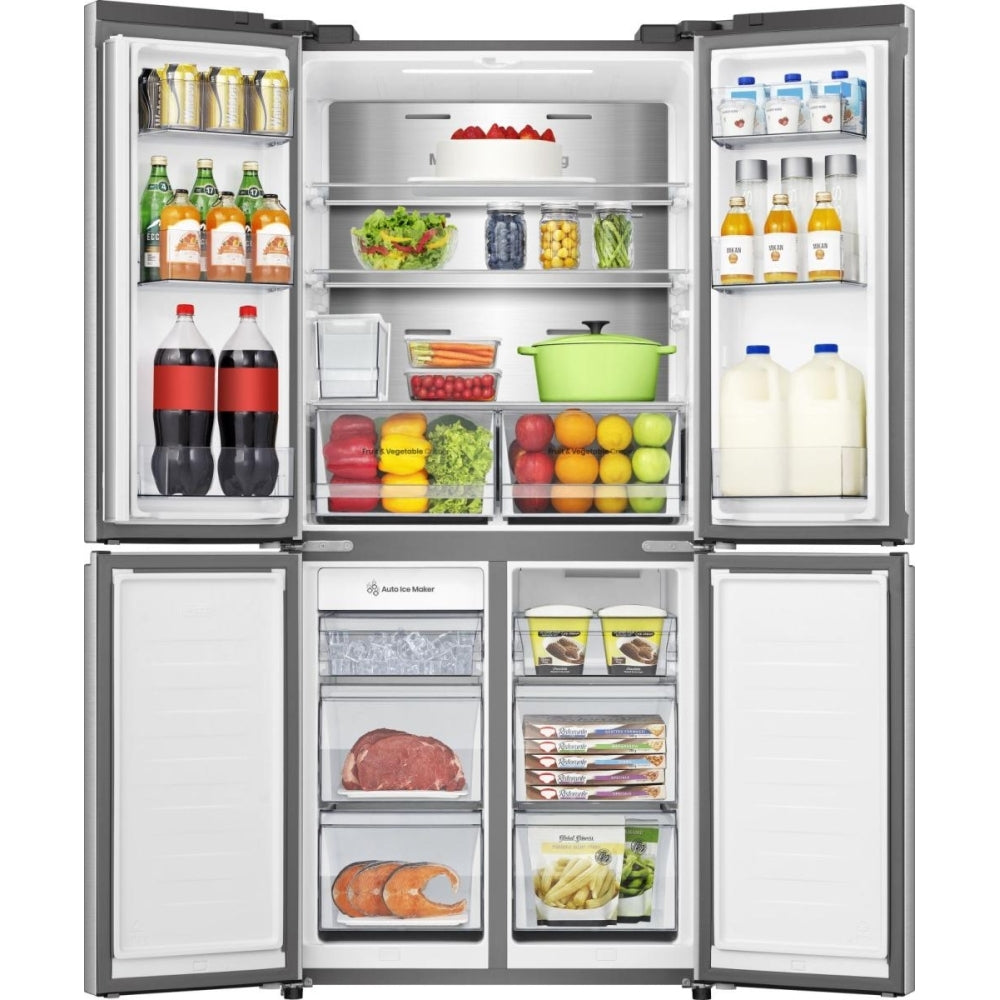 Frigorífico americano HISENSE PureFlat Slim RQ5P470SYID - Plata