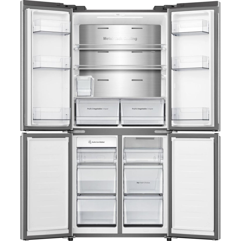 Frigorífico americano HISENSE PureFlat Slim RQ5P470SYID - Plata