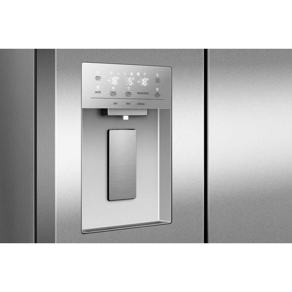 Frigorífico americano HISENSE PureFlat Slim RQ5P470SYID - Plata