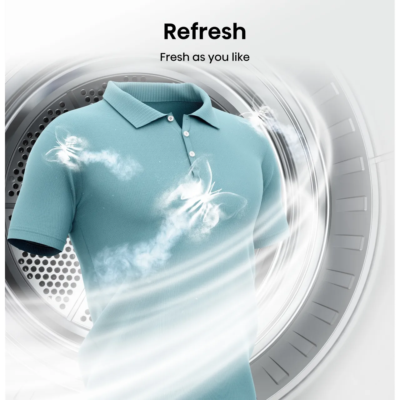 HISENSE Serie 1Q DH1Q902BW2 Secadora de bomba de calor de 9 kg - Blanca